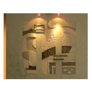 Classic Charcoal White Siporex Mural