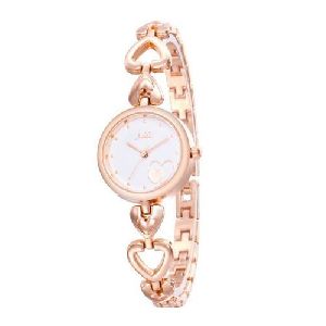 Ladies Analog White Dial Watch