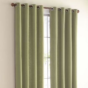 Cotton Canvas Window Curtain