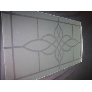 Acid Etched Glass