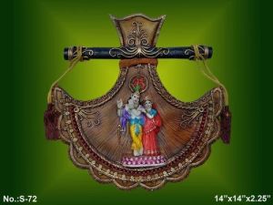 Fiber Radha Krishna Wall Hanging