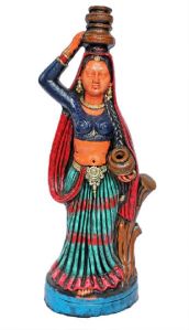 Terracotta Lady Statue