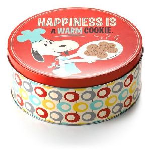 Cookies Tin Container