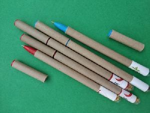 Blue Recycled Paper Eco Pen