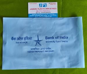 PVC Bank Fixed Deposit Book Cover