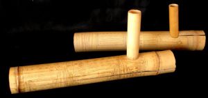 bamboo smoking pipe