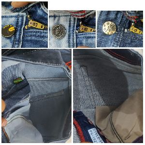 Branded Mens Cotton Knitted jeans