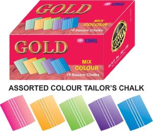 Gold Tailors Chalk Assorted Colour