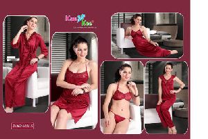 Satin Ladies Night Wear