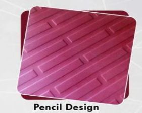 Pencil Design Concrete Chequered Tiles