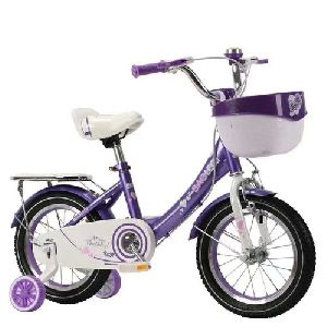 20 Inch Purple & White Kids Bicycle