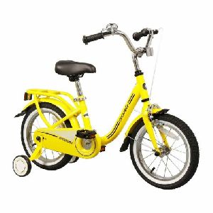 22 Inch Yellow & Black Kids Bicycle