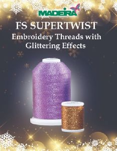 Metallic Supertwist Embroidery Threads
