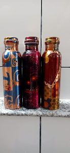 Copper bottle seamless