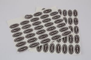 Oval Label Printing Services
