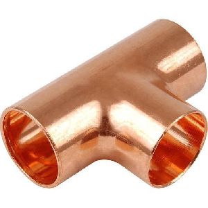 Equal Copper Tee Fittings