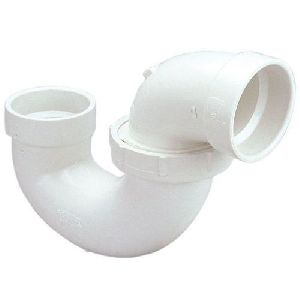 White And Rigid PVC Trap