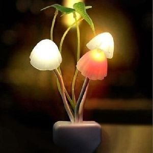 Color Changing LED Mushroom Night Light