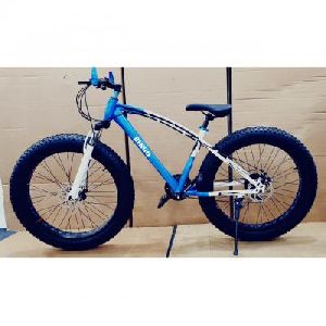 Blue 21 Gears Sleek Fat Tyre Cycle