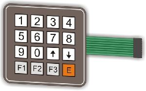Standard Matrix Membrane Keypad