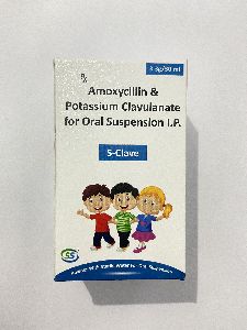 Amoxycillin and potassium clavulanate oral suspension ip