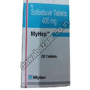 Ledipasvir 90mg & Sofosbuvir 400mg Tablets
