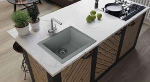 21x18 Inch Quartz Kitchen Sink