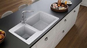 34x19.5 Inch Quartz Kitchen Sink