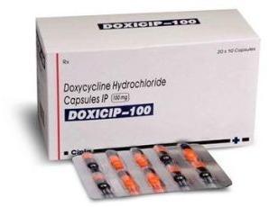 DOXICIP 100MG (DOXYCICLINE CAP)