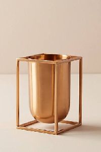 Golden Plant Stand
