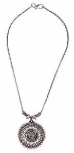 Vintage Retro Ethnic Gypsy Oxidized Tone Boho Necklace