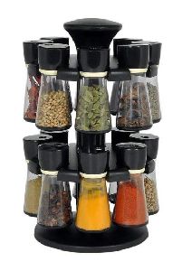 16-Jar Revolving Spice Rack