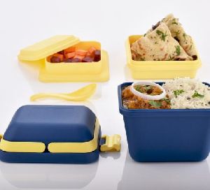 3 Compartment Tiffin with Handle