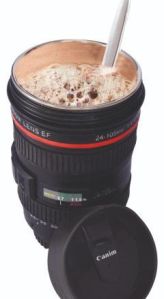 Camera Lens Shaped Coffee Mug