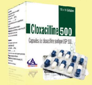 Cloxacillin Sodium 500mg Capsules