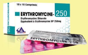 Erythromycin Stearate 250mg Tablets