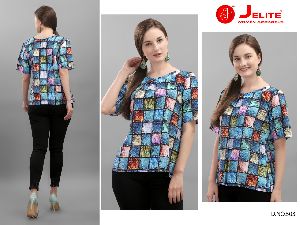 Polyester Crepe Top