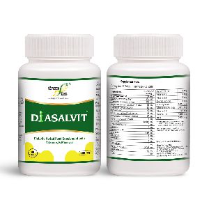 DIASALVIT- 700 mg Diabetic Herbal Food Supplement