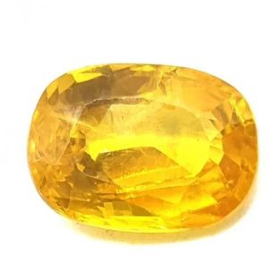 3.80 Ct 4.10 Ratti Natural Certified Yellow Sapphire Super Premium Quality