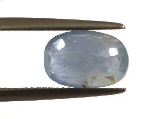 5.34ct Natural Certified Ceylon Blue Sapphire Neelam Loose Gemstone