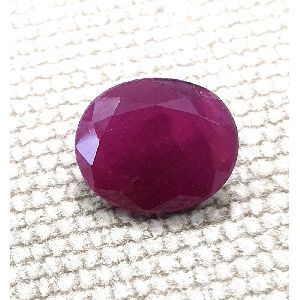 5.75 Ct 6.25 Ratti Untreated Natural Certified Ruby Old Mined