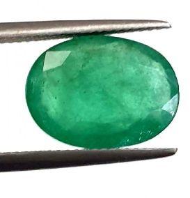 6.35ct Royal Green Natural Zambian Emerald Premium Certified Gemstone