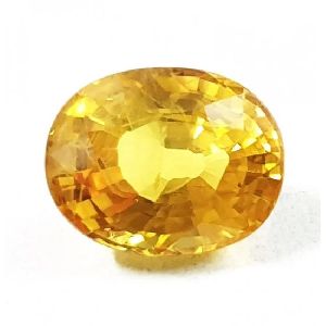 6.55ct 7.25 ratti Premium Grade vvs1 Clean Certified Natural Yellow Sapphire