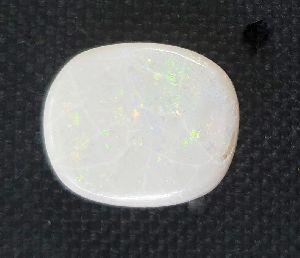 Certified Natural Australian Fire White Opal 6.30ct