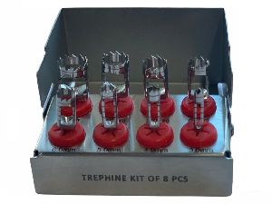 MV Trephine drill kit set of 8 pcs