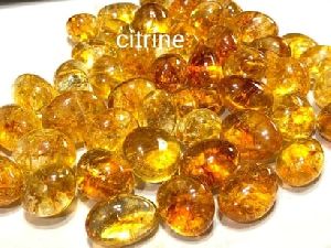 Citrine stone Pebbles