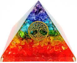 Seven Chakra Orgone Pyramid