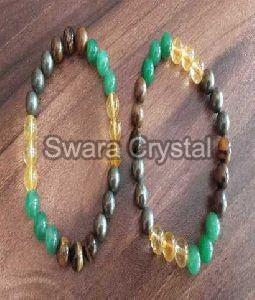 Multi gemstone Crystal Bracelet