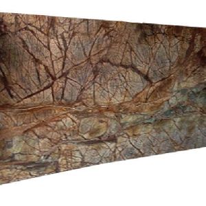 Rainforest Brown Marble Slab