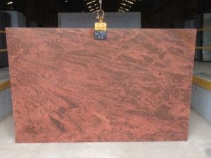 Red Multicolor Granite Slab